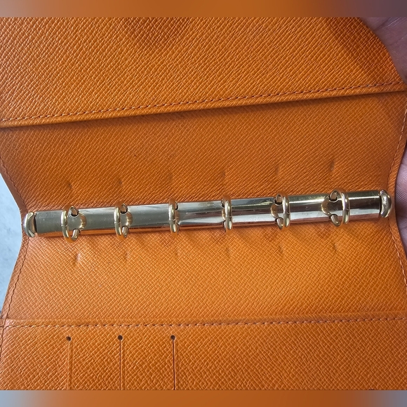LOUIS VUITTON ORANGE EPI AGENDA PM - Picture 4 of 6